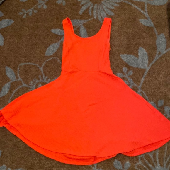 Lush Dresses & Skirts - Pretty little red dress. Wear it now with a cute jean jacket